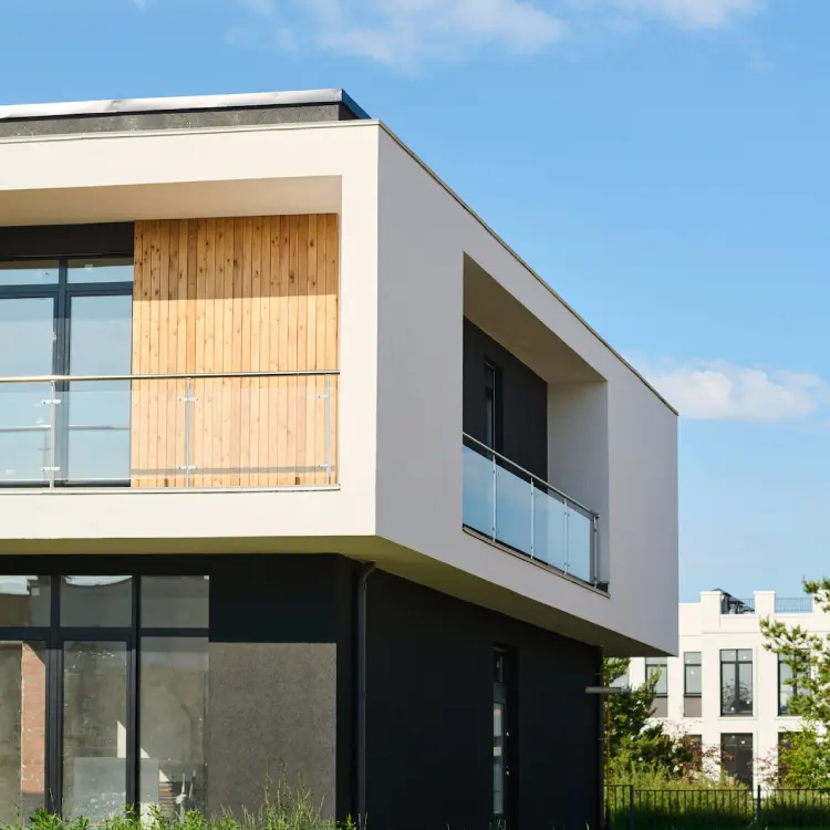 Top Side Area of House
